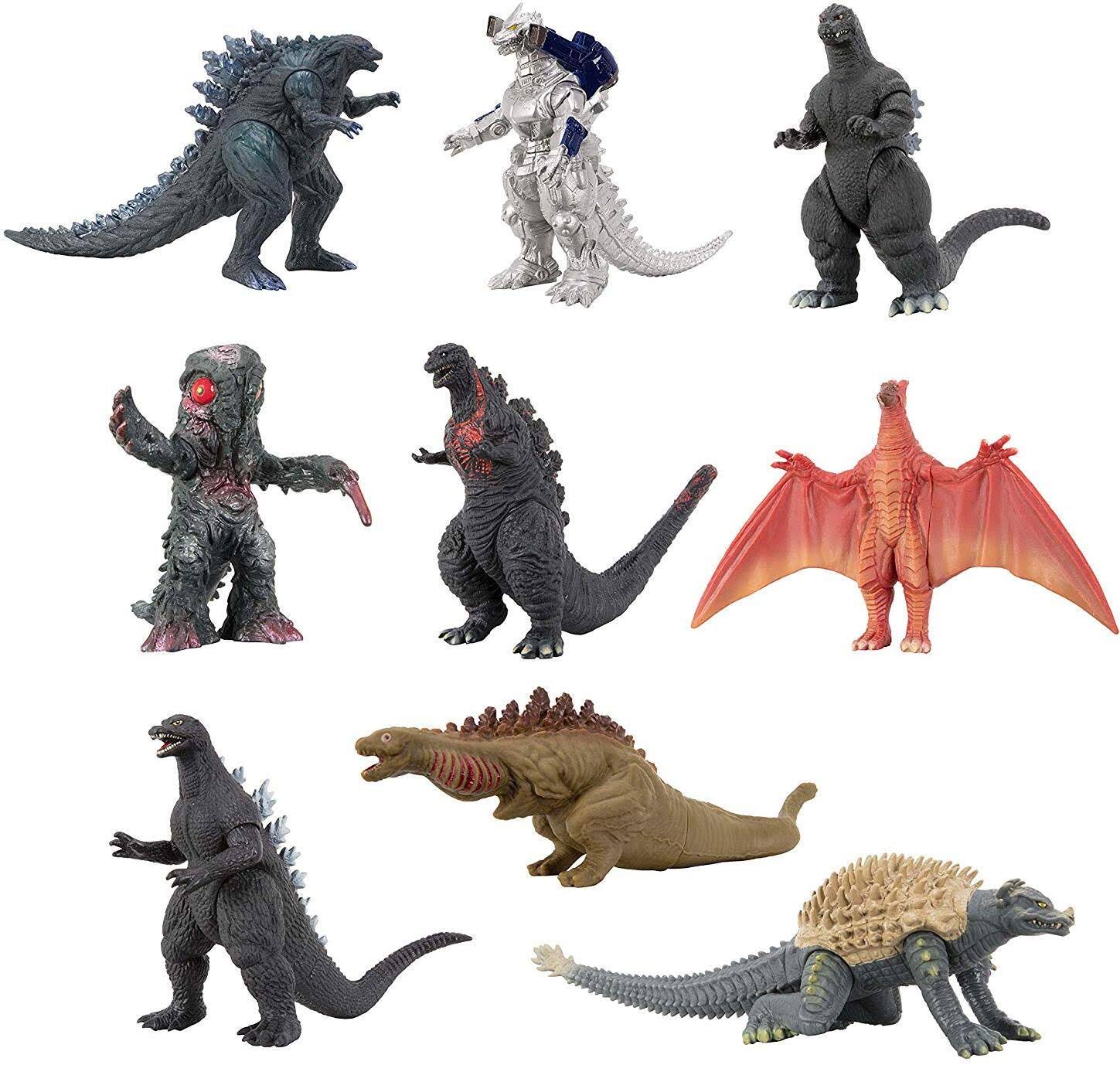 Godzilla 3.50x22 Wave 1 Box of 10 Figures