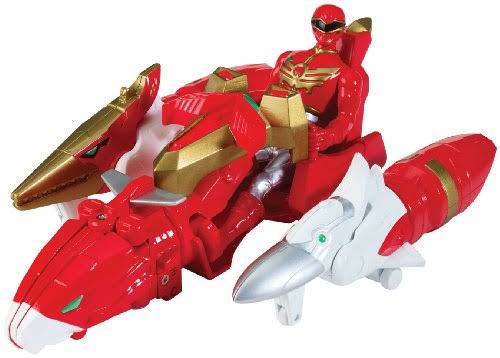 Power Rangers Sky Brothers Zord Vehicle and Red Ranger