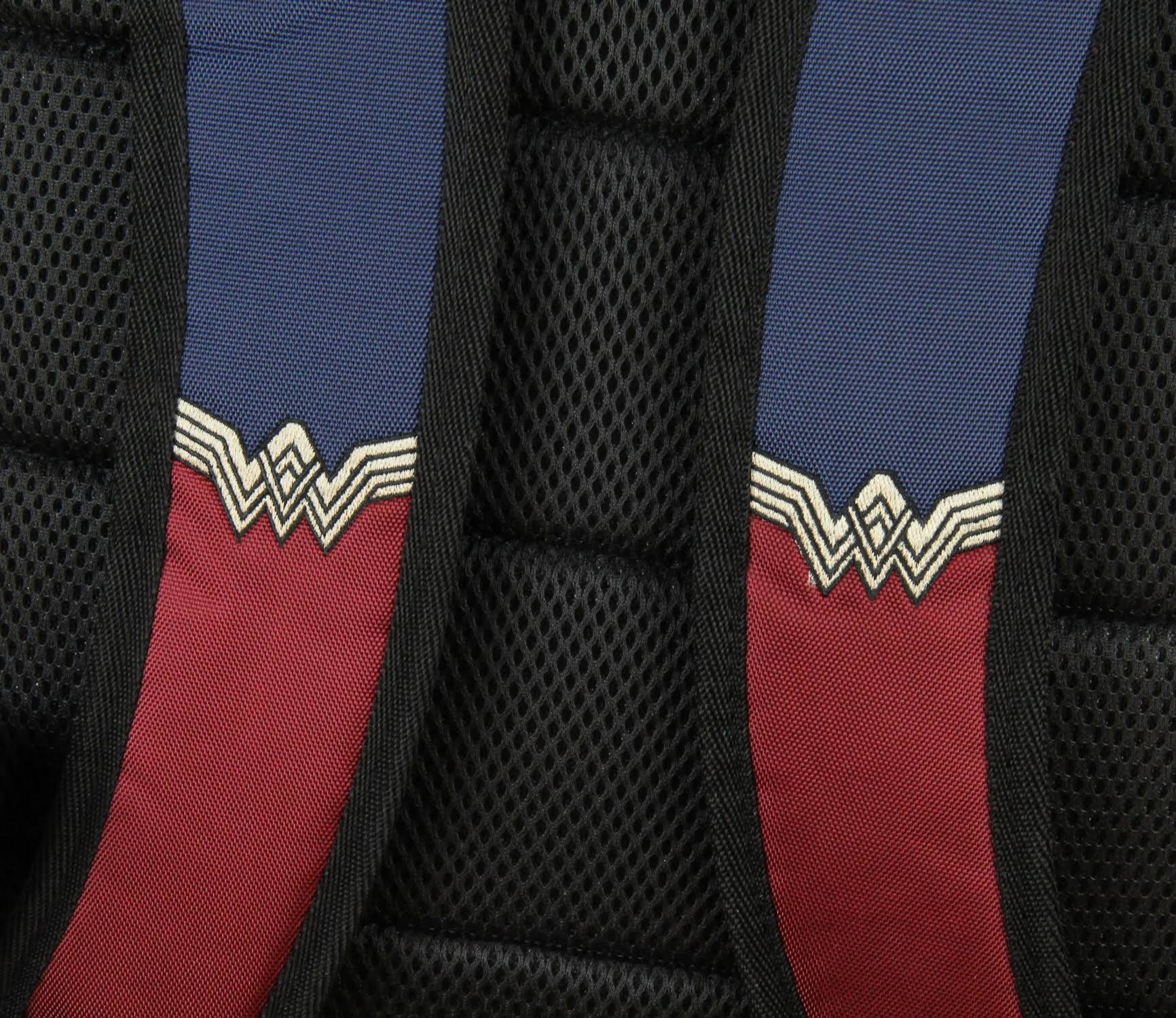 Bioworld Wonder Woman Backpack with Padded Laptop Sleeve