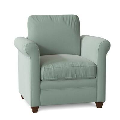 Allensby 35x22 Wide Armchair Birch Lane Body Fabric: Bayou Spray