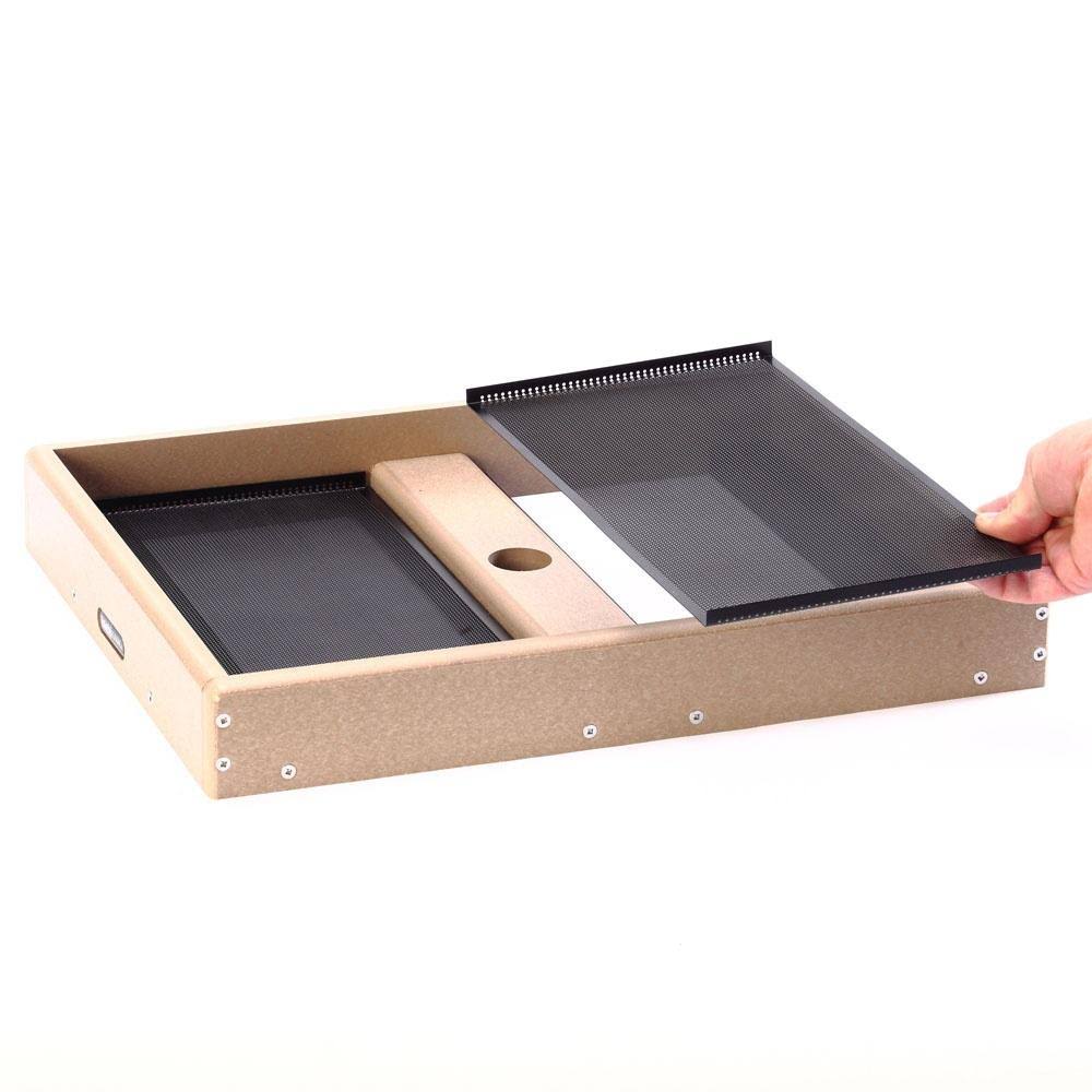 Birds Choice Recycled Pole-Mount Seed Catcher Platform