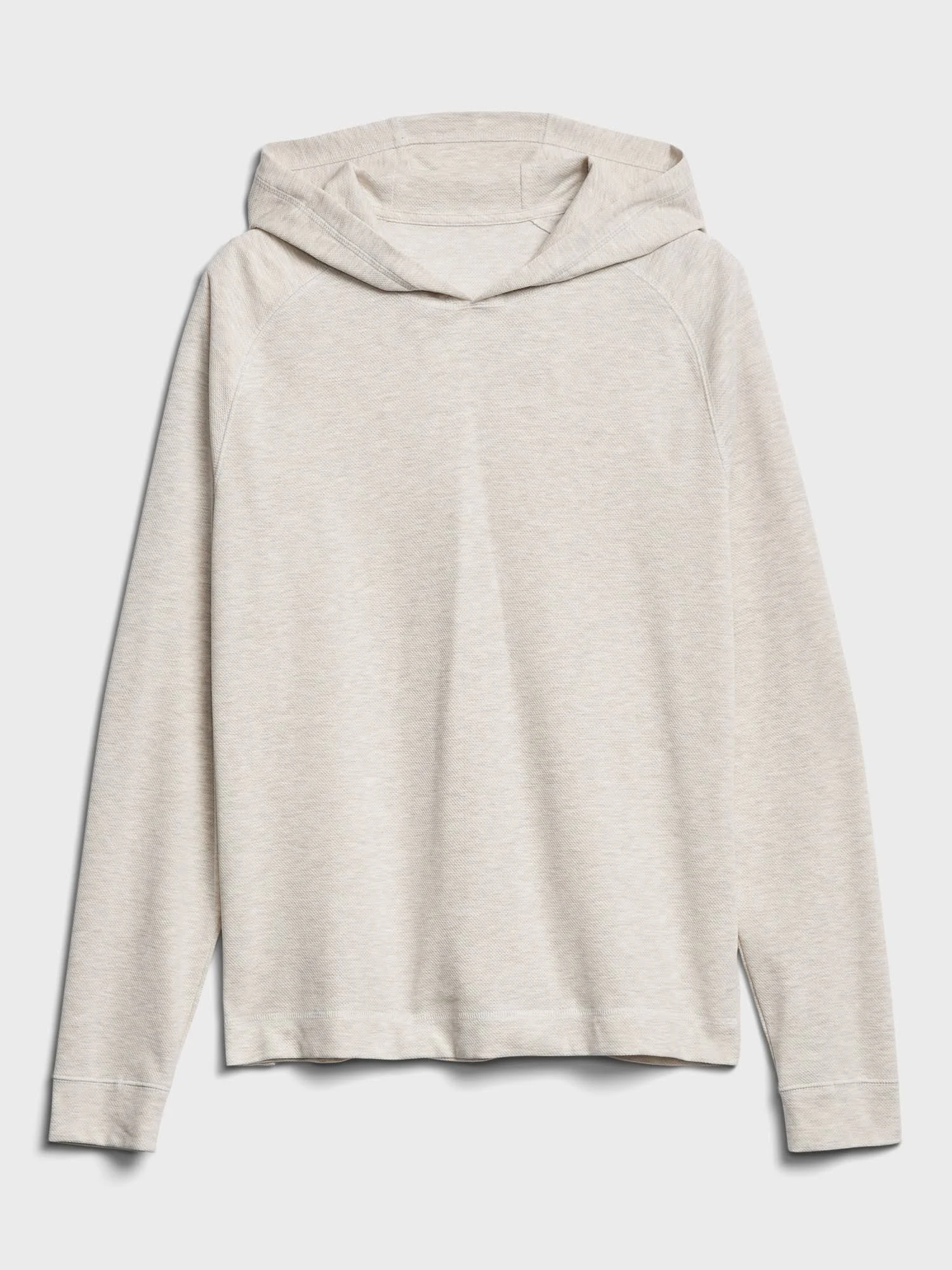 Banana Republic Men's Core Temp Mesh T-Shirt Hoodie Cream White Size S