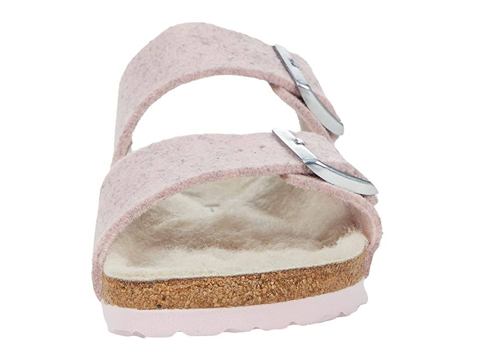 Birkenstock Women's Arizona Pink Wool Shearling