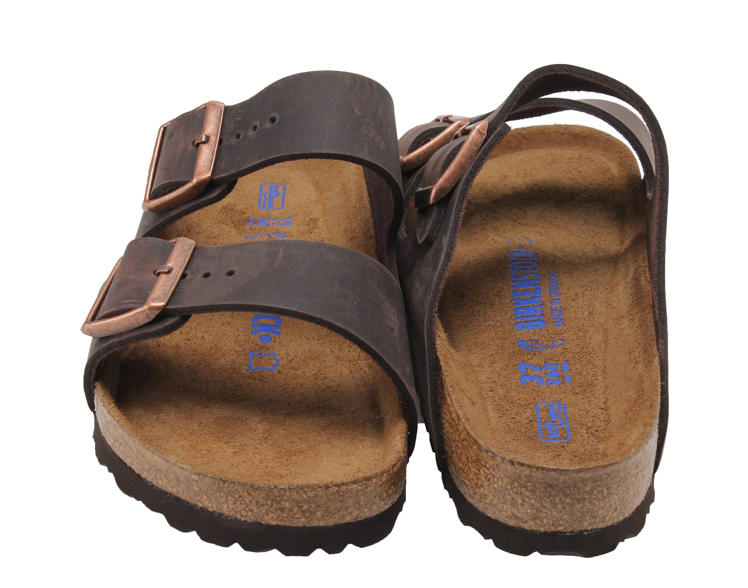 Birkenstock Arizona Soft Footbed - 42 US Women 11 - 11.5, Men 9 - 9.5 Brown Sandal Medium