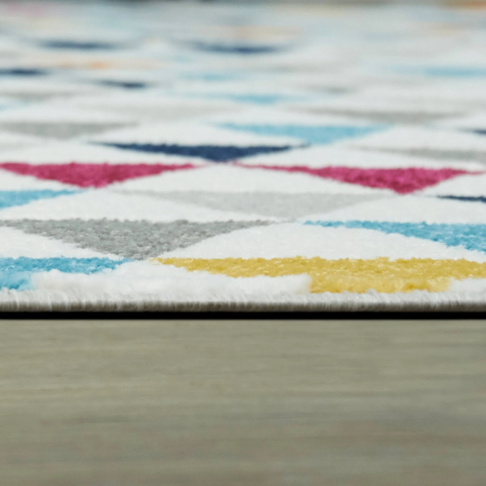 Balta Modern Triangles Multicolor 5 ft. x 7 ft. Geometric Area Rug