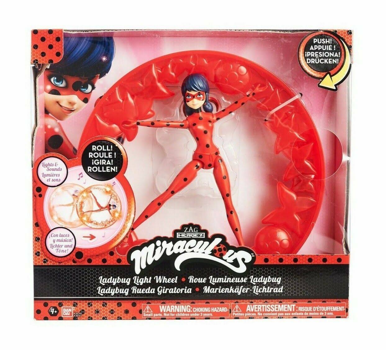 Miraculous 39740 Ladybug Light Wheel and Figure