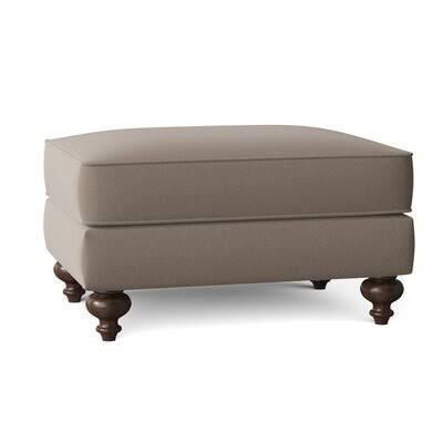 Birch Lane Durham 37x22 Rectangle Standard Ottoman Body Fabric: Classic Smoke
