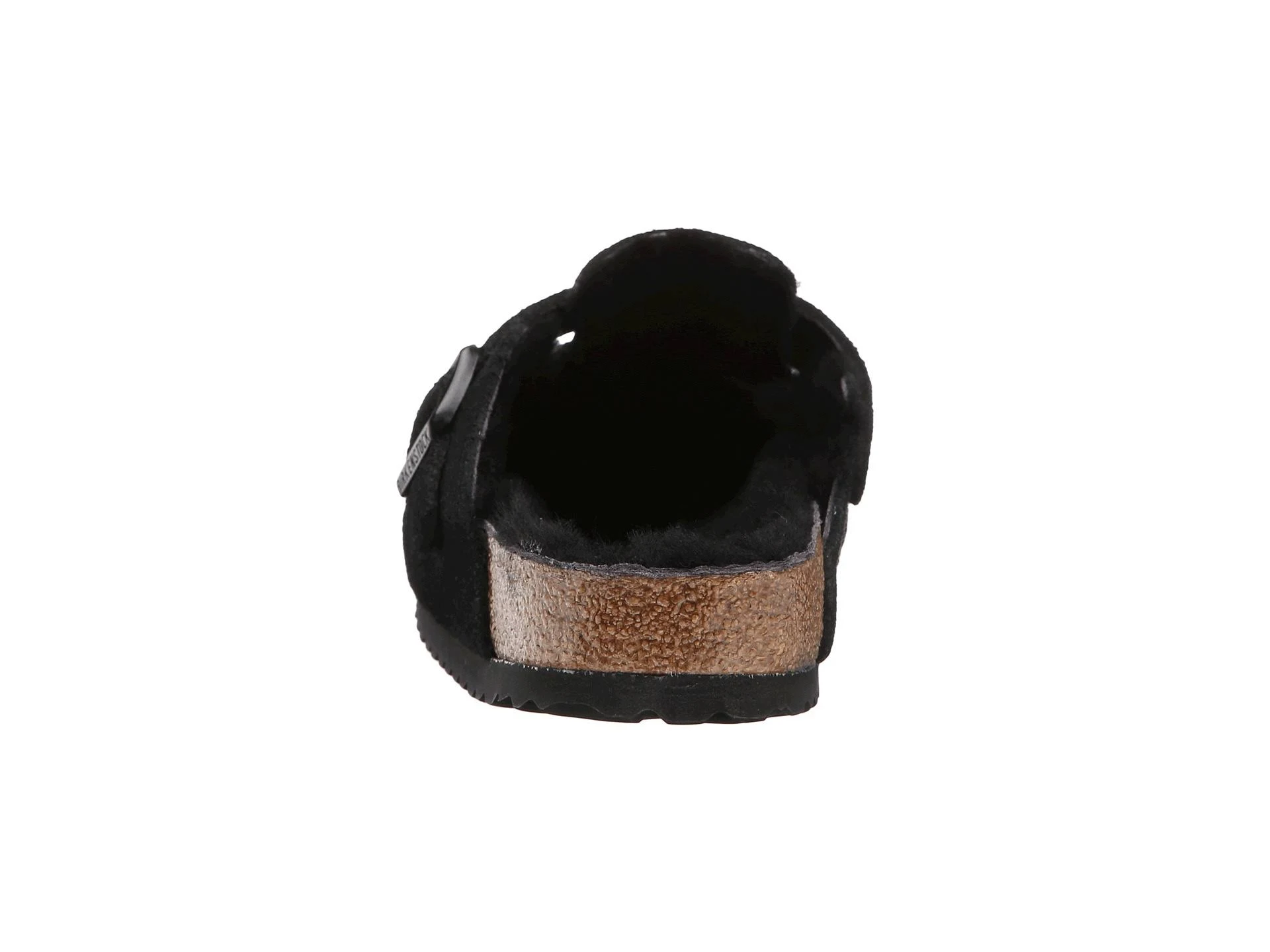 Birkenstock Men's Boston Shearling Black Suede