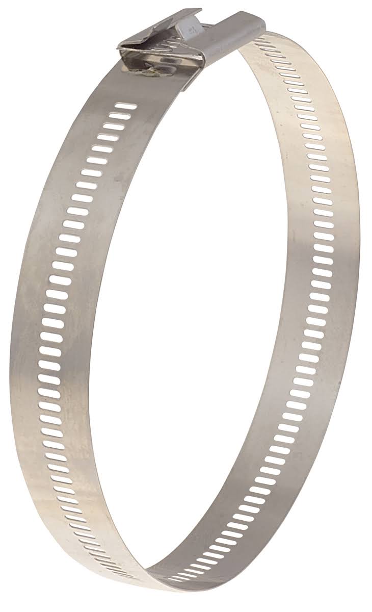 Band-It Multi-Lok 0.276 in. W x 5.1 in. Dia. Uncoated 316SS Cable Ties - 100/Bag - AE6049