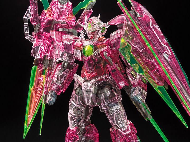 Gundam RG 1/144 00 QAN[T] Full Saber (Trans-Am Clear) The Gundam Base Limited Exclusive Model Kit