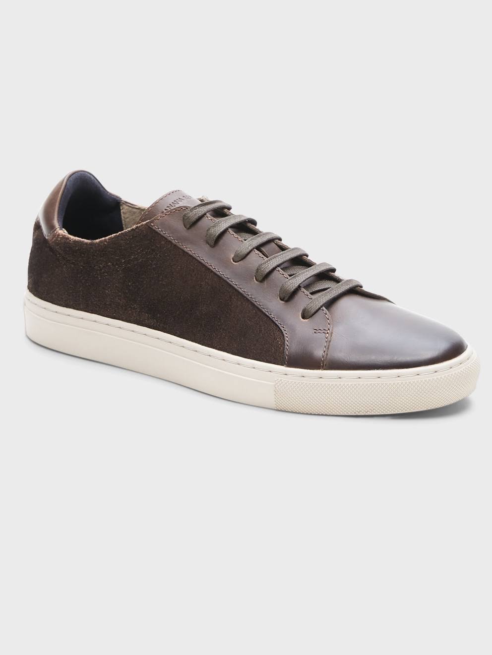 Banana Republic Men's Nicklas Suede Sneaker Brown Size 9