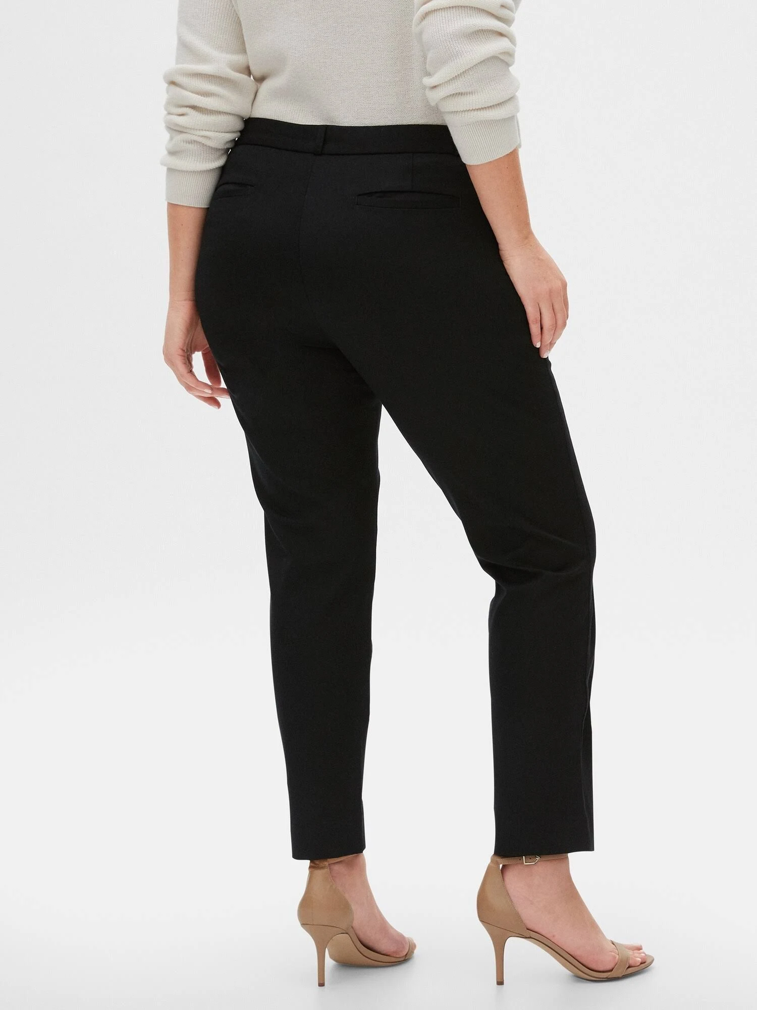 Women's Curvy Sloan Slim Ankle Pant Black