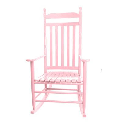 Ermera Rocking Chair Color: Coastal Pink