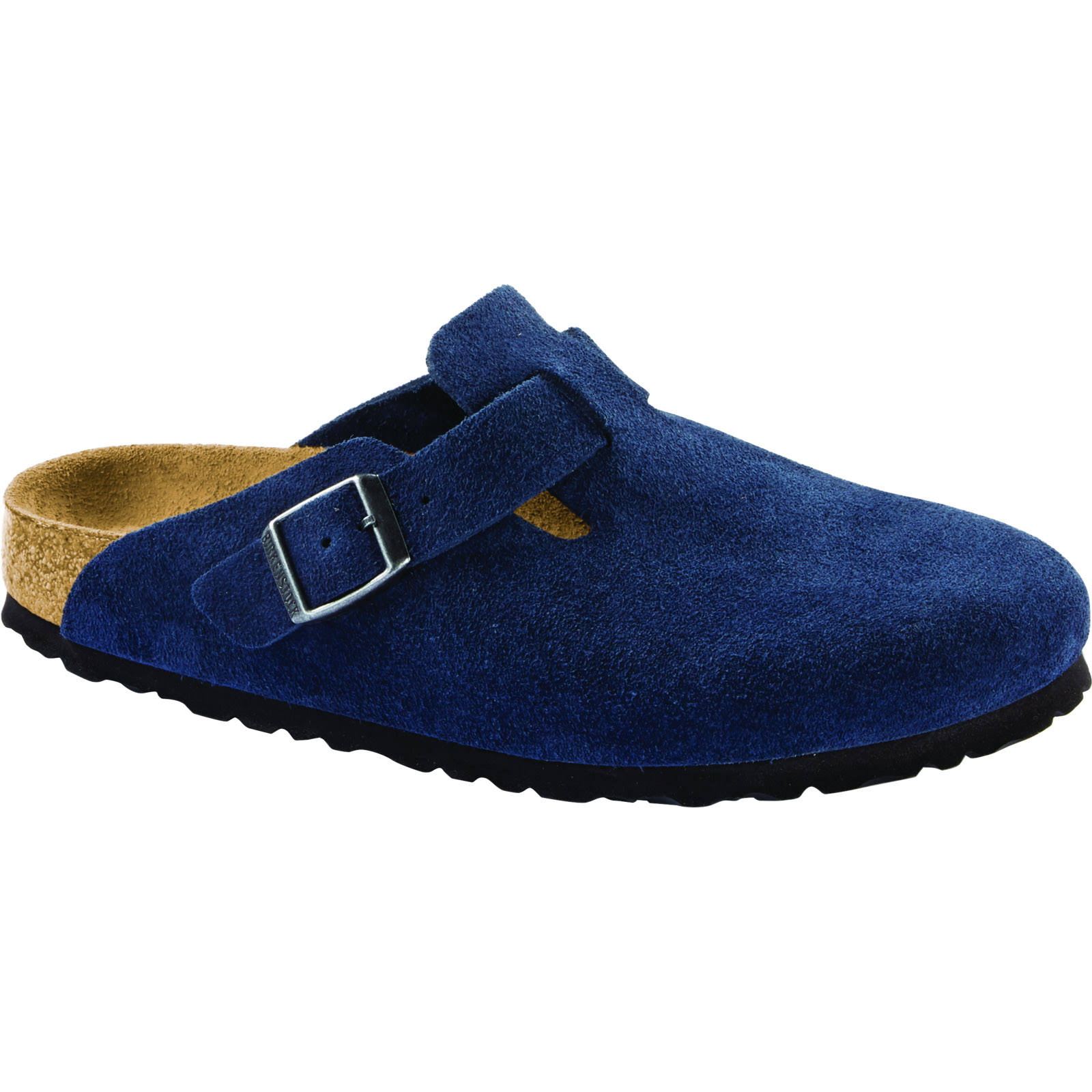 Birkenstock Boston Soft Footbed Suede Clog, Night / Regular / 45