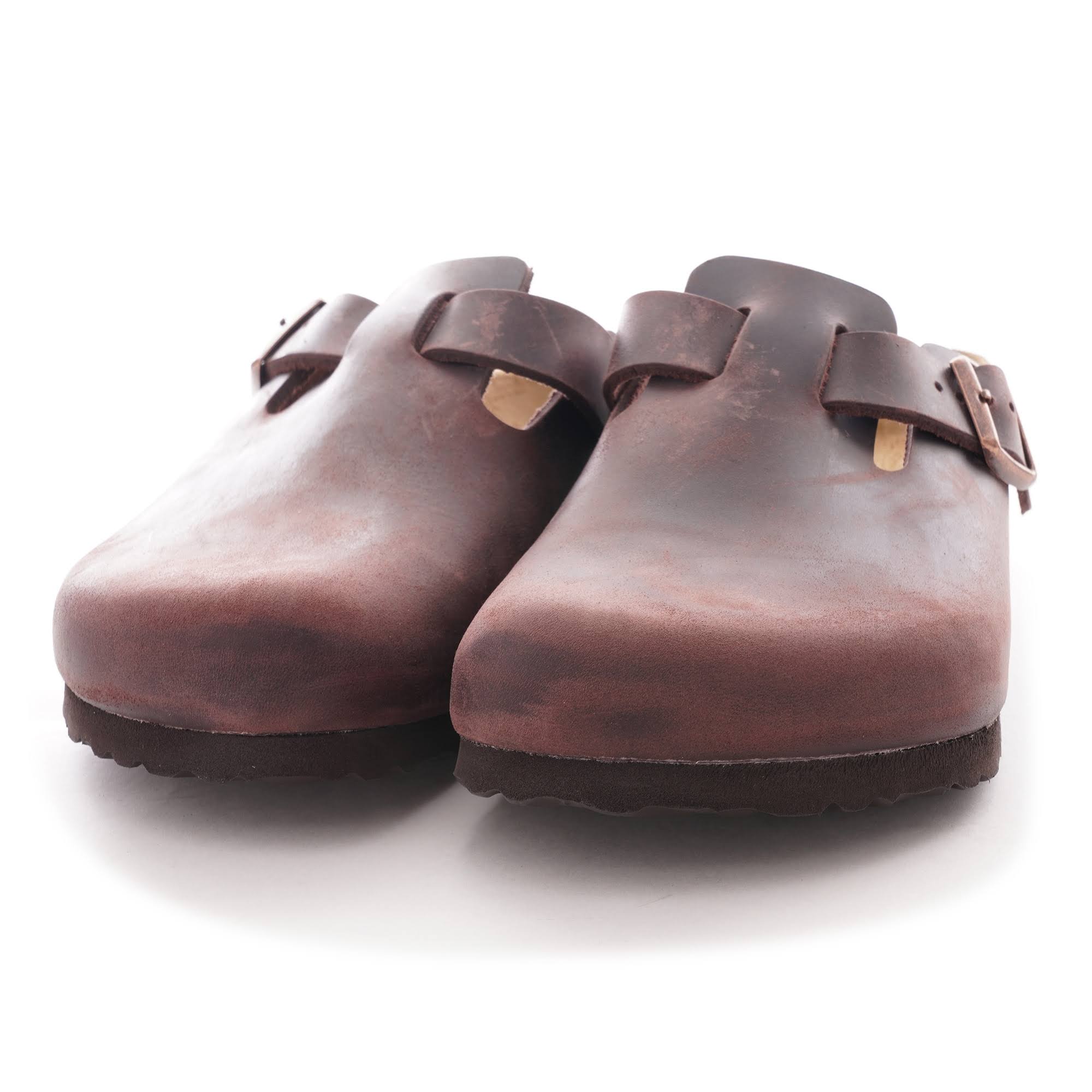 Birkenstock Leather Clogs | Boston, Habana