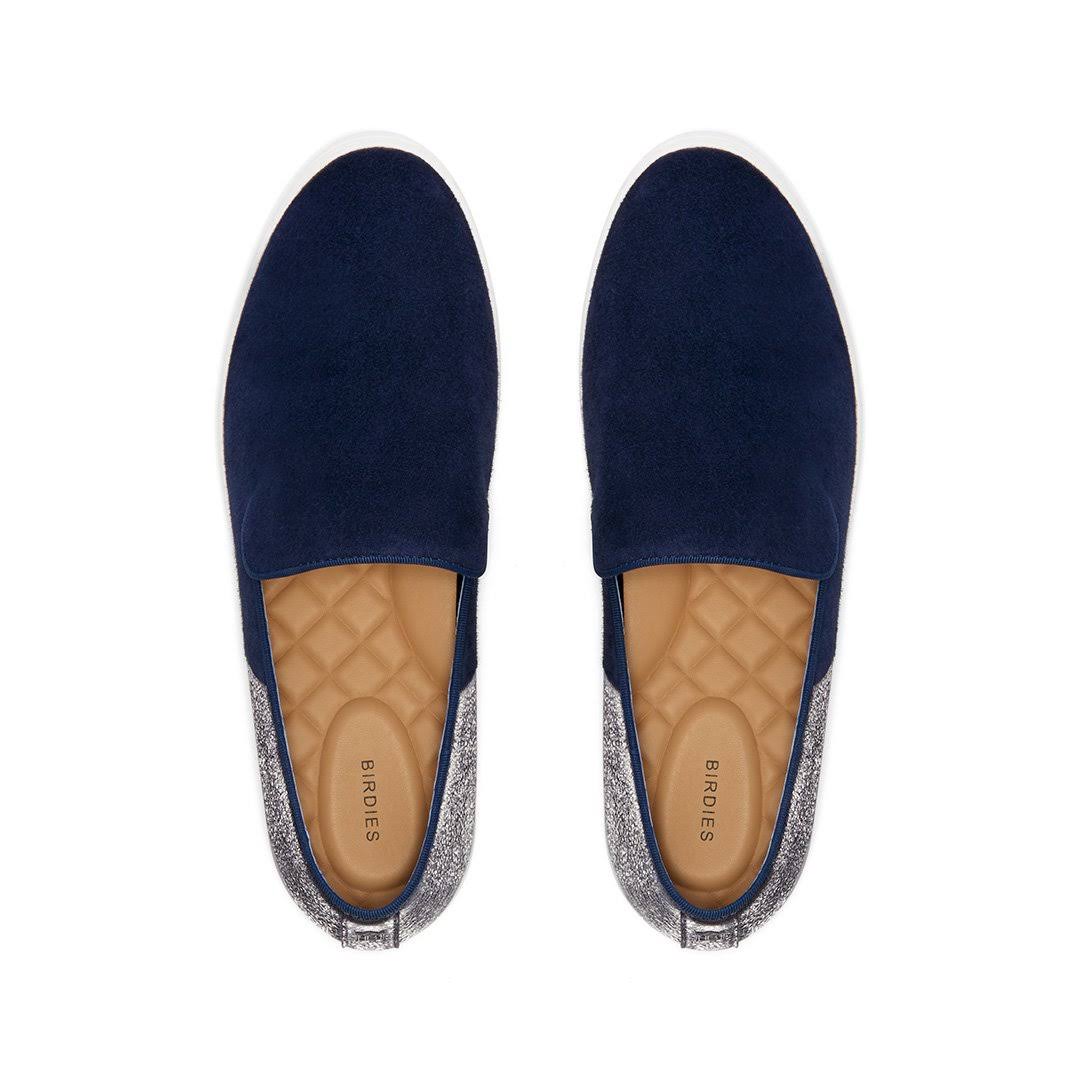 Birdies The Swift - Night Sky Sneaker, Size 9, Suede