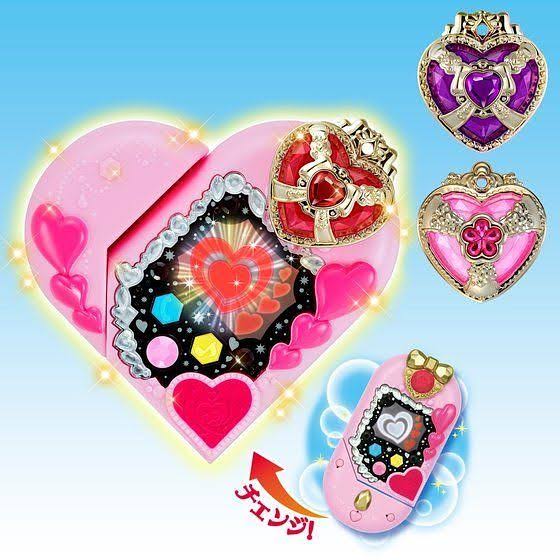 Hugtto! Precure Makeover Touch Phone Purihato DX Cure Masheri & Cure Amour Ver.