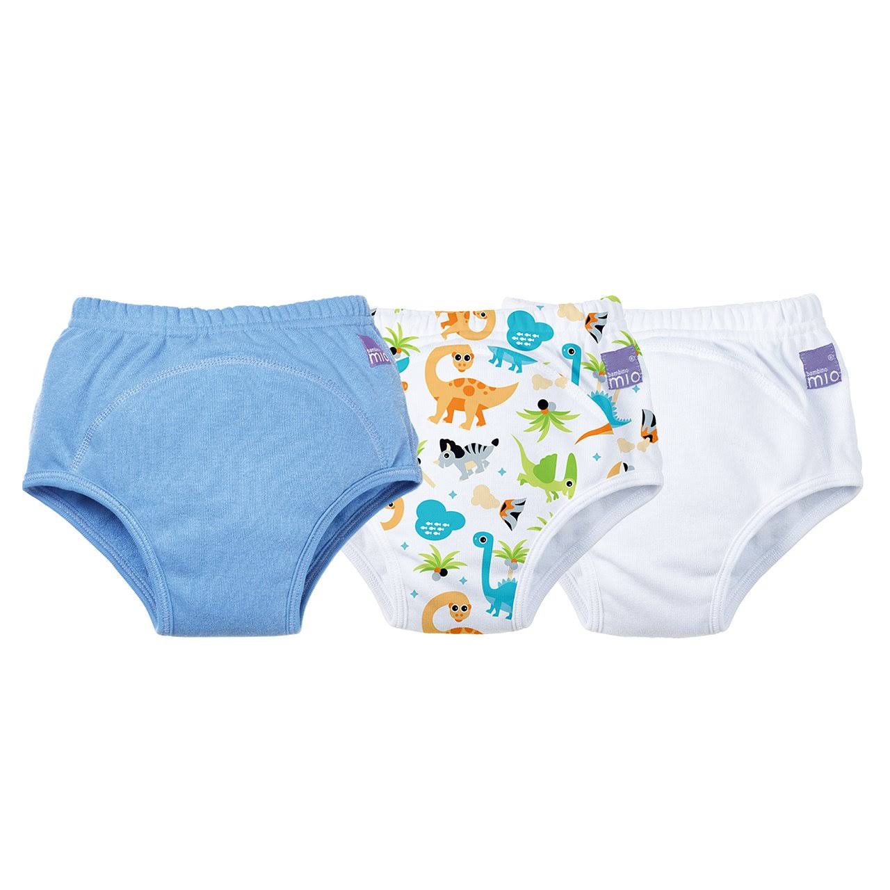 Bambino Mio Potty Training Pants 3 Pack Dino - 3+ Years