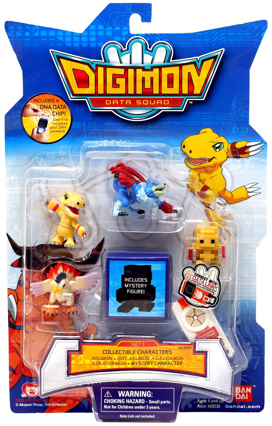 Bandai Digimon Data Squad Set 1 PVC Figures