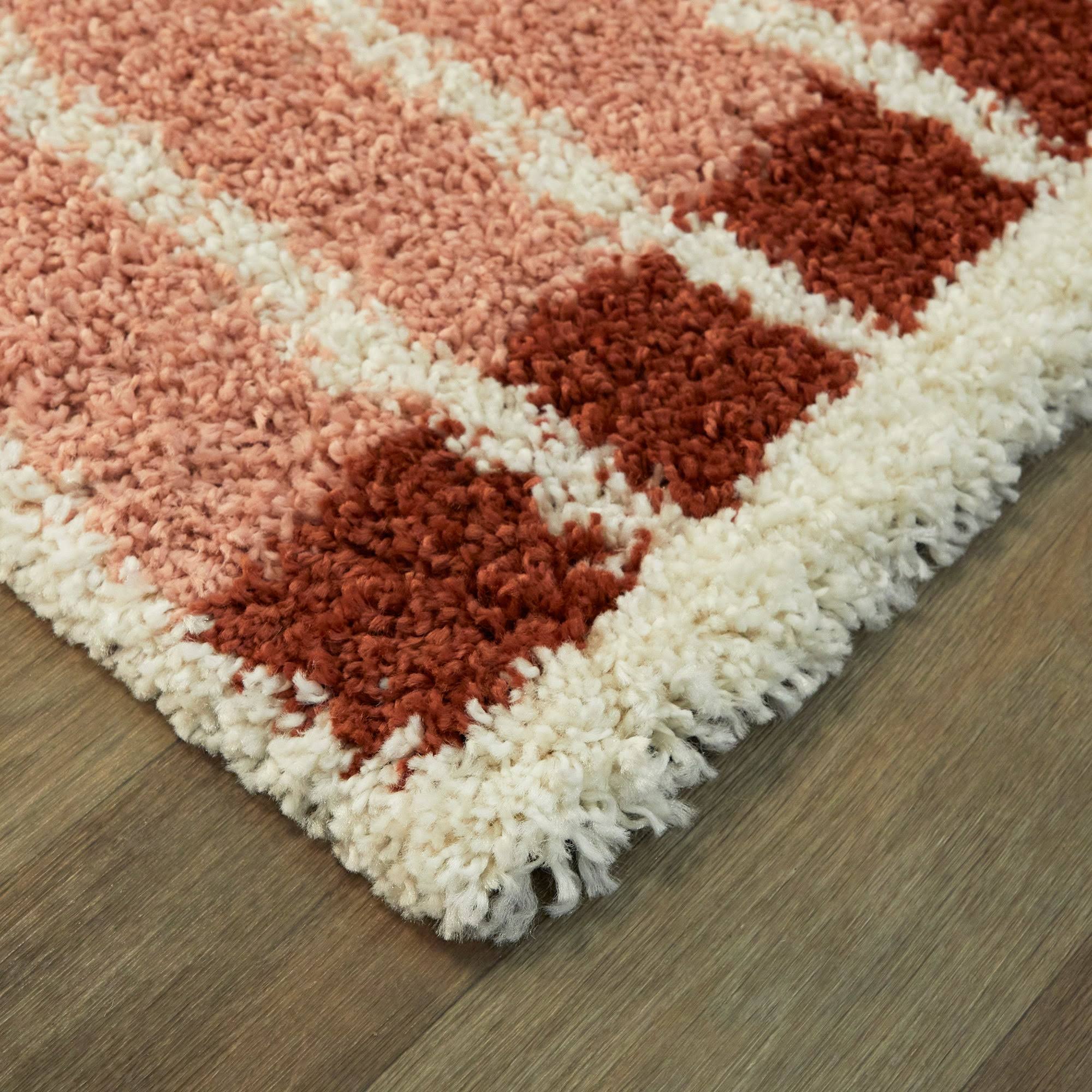 BALTA Oaklynn Pink 8 ft. x 10 ft. Contemporary Shag Area Rug