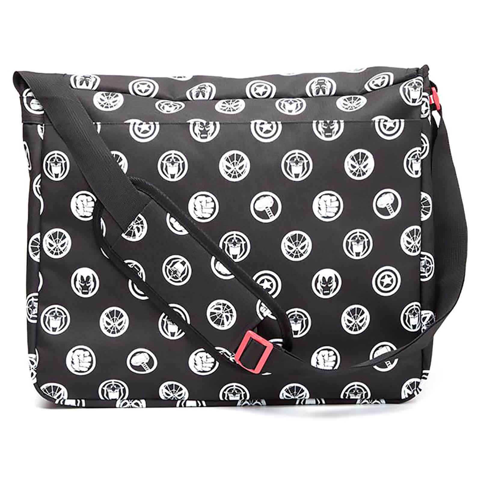 Marvel Comics - All Over Hero Crests Messenger Bag