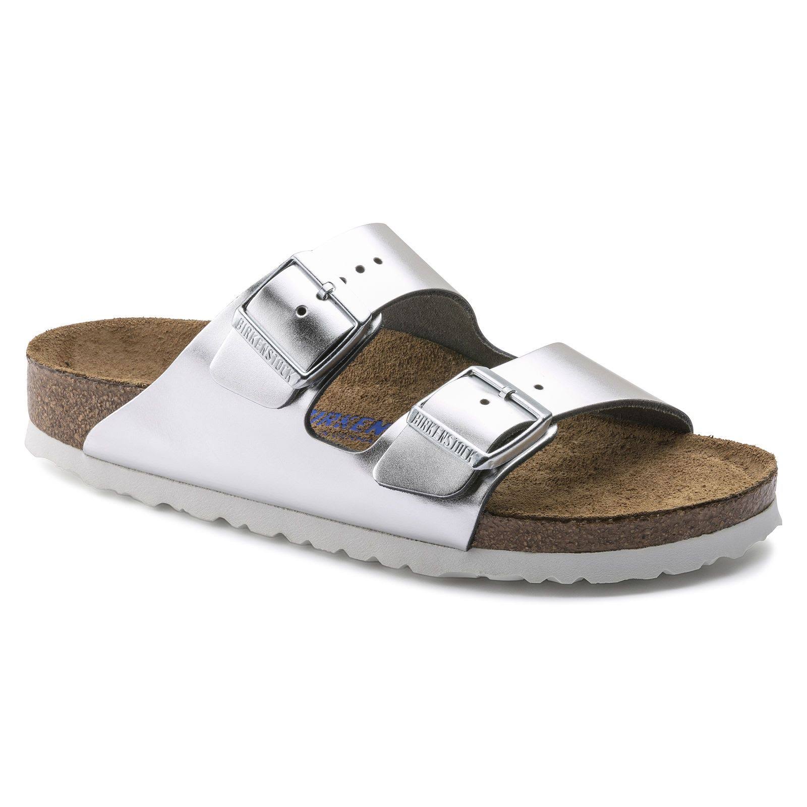 Birkenstock Women's Arizona Soft Footbed Leather Sandal