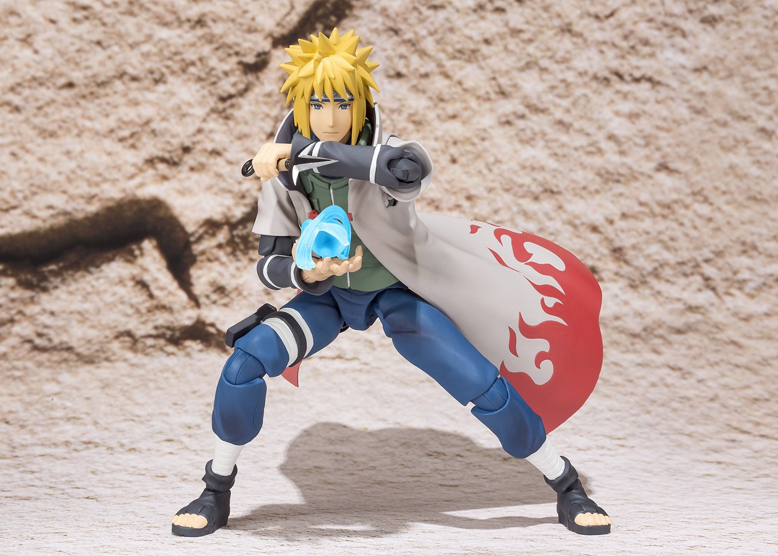 S.H.Figuarts Naruto- Naruto - Shippuden Minato Namikaze Height 14.5cm Figure
