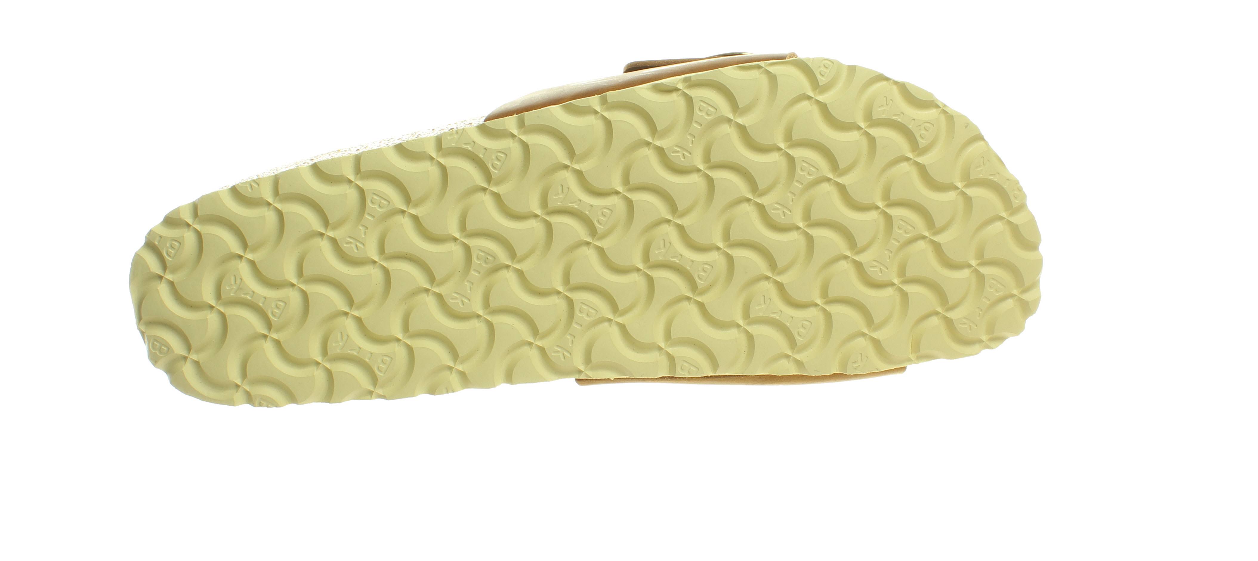 Birkenstock Women's Madrid Big Buckle Oiled Leather Double Strap Sandals - Cognac - EU 42