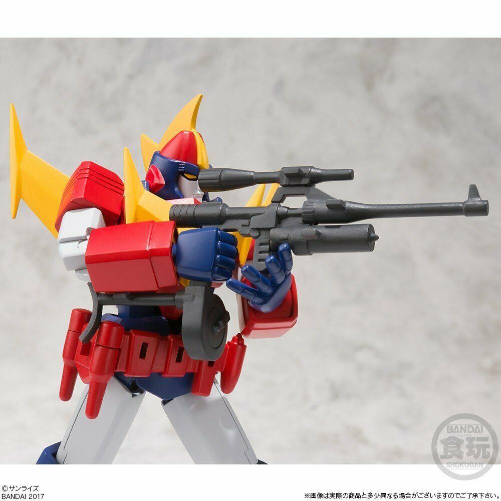 Bandai Shokugan Super Mini Pla Invincible Super Man Zambot 3 Model Kit