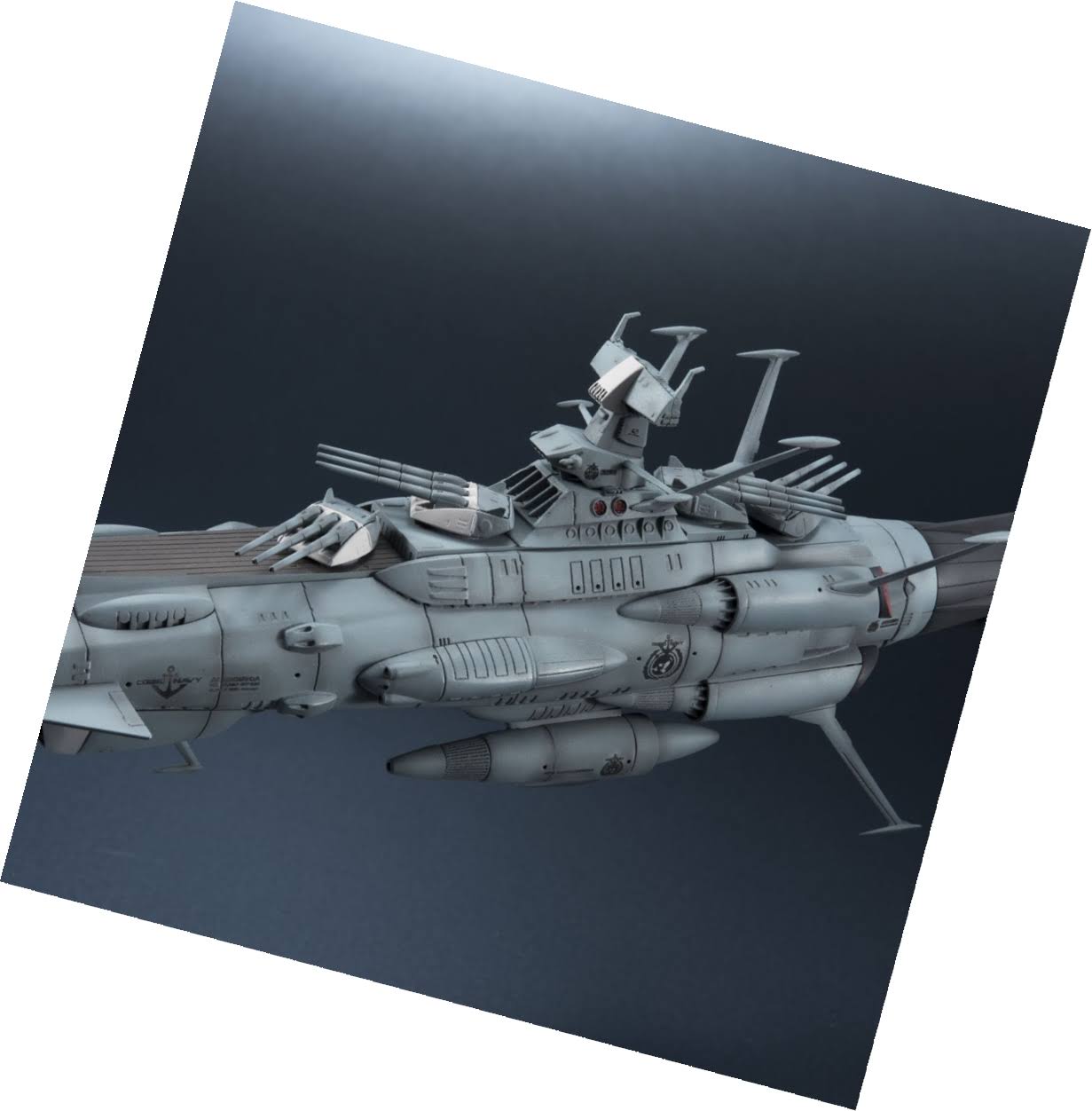 U.N.C.F. AAA 001 Andromeda Space Battleship Yamato 1/2000 Bandai Kikan Taizen