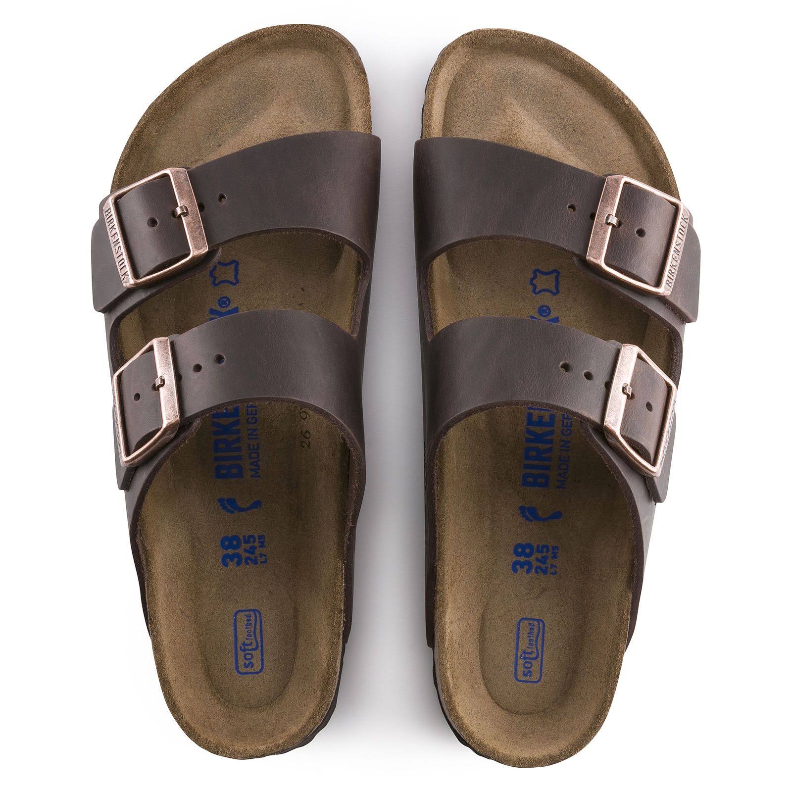 Birkenstock Arizona Soft Footbed (39 Tobacco Oiled Leather)