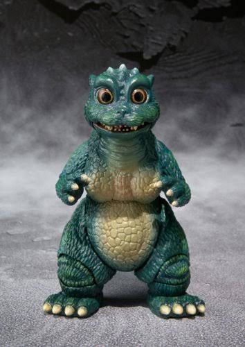 Bandai S.H.MonsterArts Little Godzilla & Crystal Figure Set