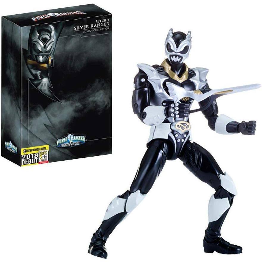 Power Rangers in Space Psycho Silver Ranger Legacy Collection 6-Inch
