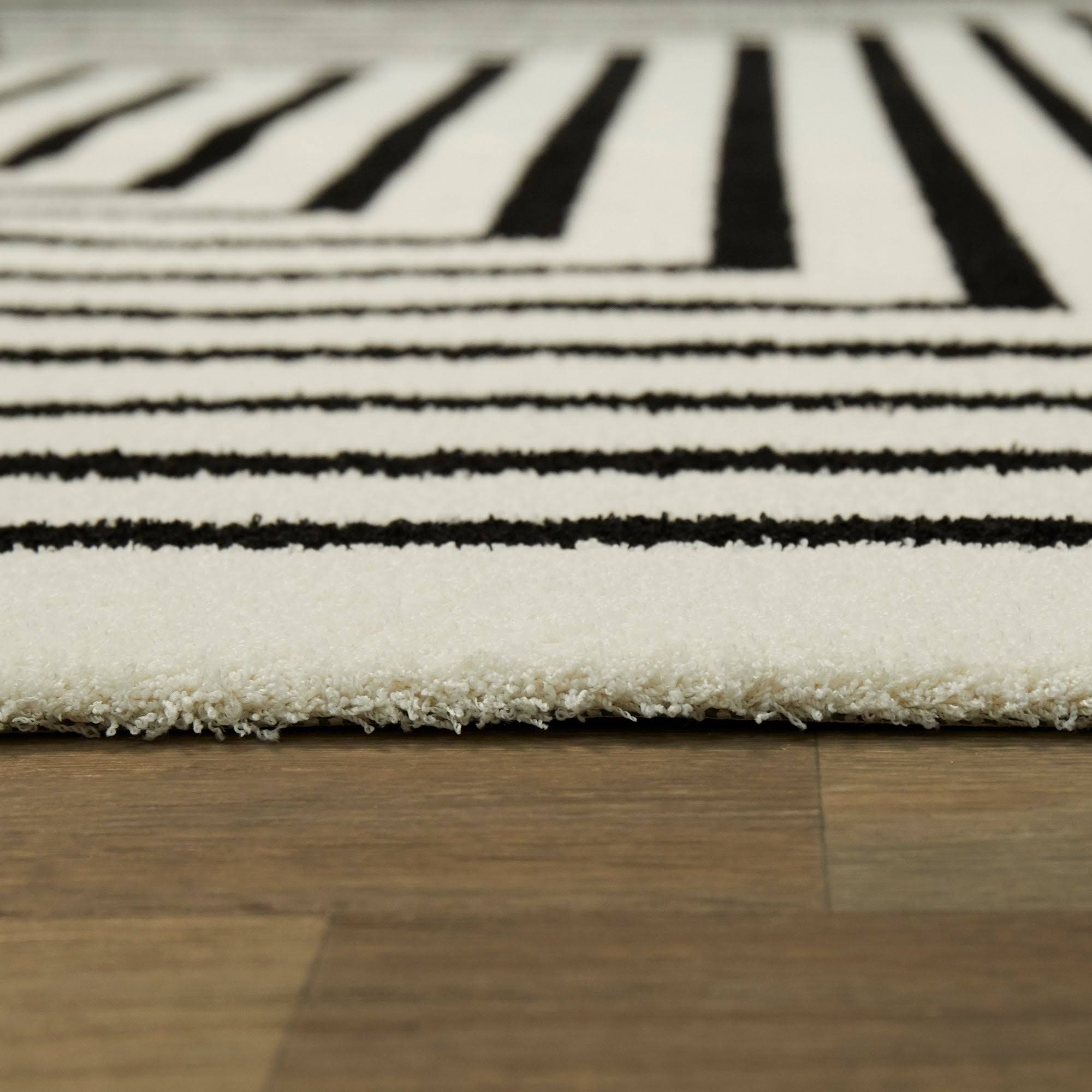 BALTA Burgess White 8 ft. x 10 ft. Contemporary Area Rug