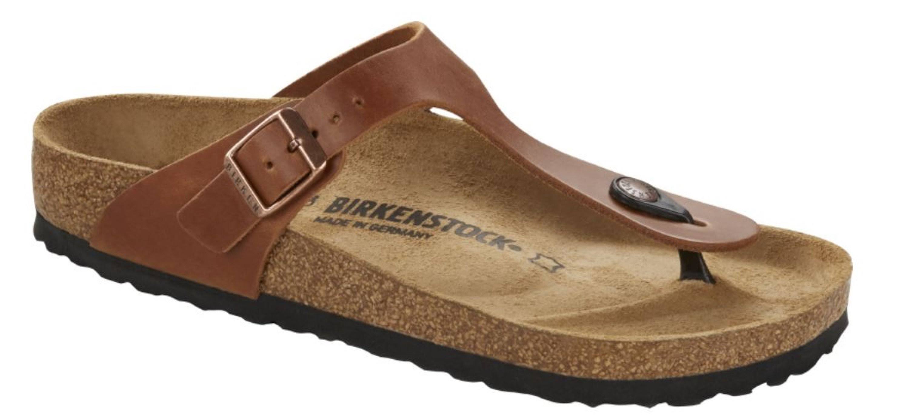 Birkenstock Thong Gizeh Antique Brown 38 EU / Regular
