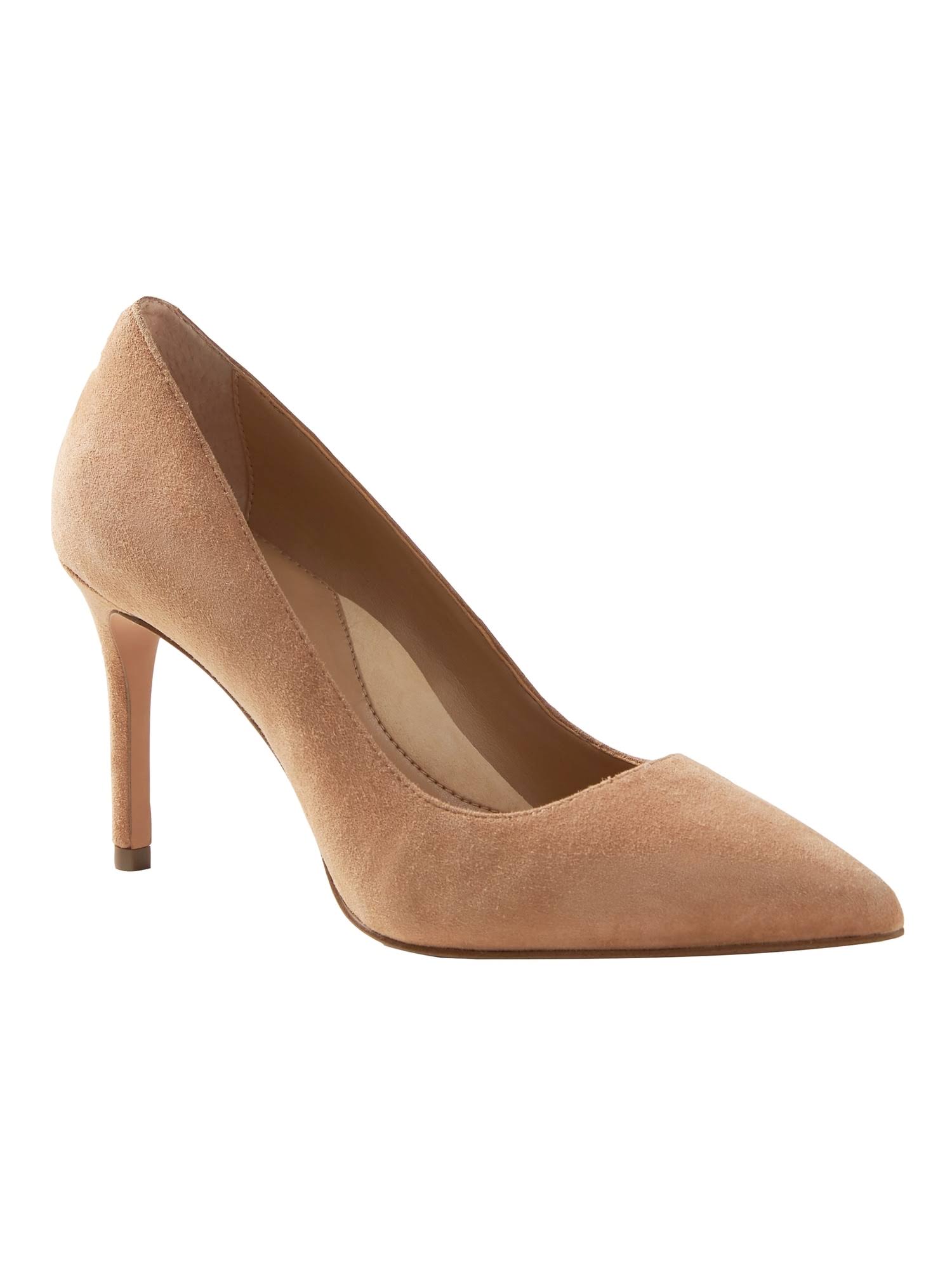 Banana Republic Women's Madison 12-Hour Pump Hue 150 Suede Size 12