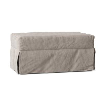 Birch Lane Fairchild 44x22 Rectangle Standard Ottoman Body Fabric: Sunbrella Meridian Wisteria