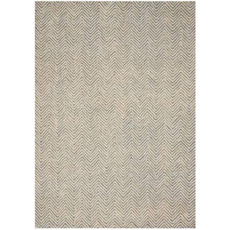 Union Rustic Manuel Deco Hand-Tufted Light Blue/Ivory Area Rug, Size: Rectangle 5&3 inch x 7&4 inch, Beige