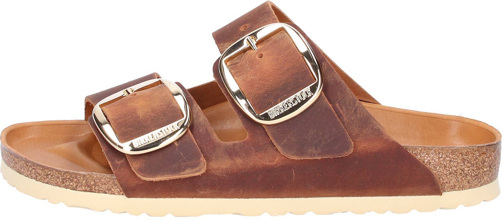 Birkenstock Arizona Big Buckle Sandals - Cognac