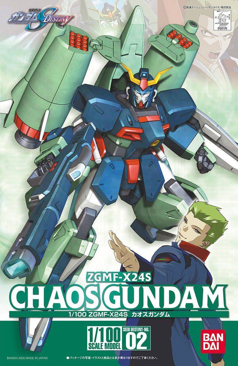 Gundam Seed Destiny 1/100 Model Kit #02 Chaos Gundam