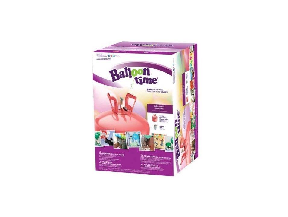 Balloon Time Jumbo 12x22 Helium Tank Blend Kit (18X16X12)