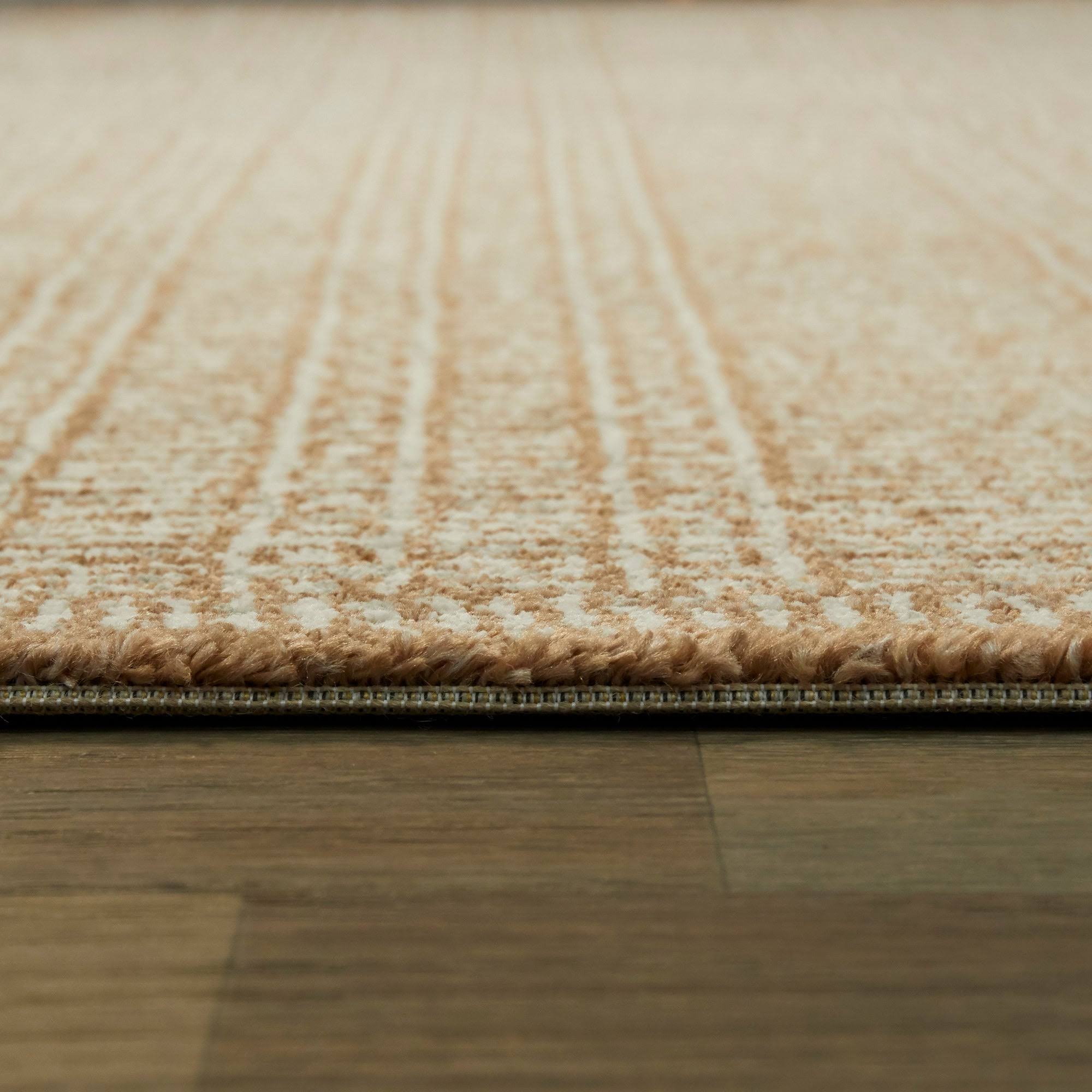 Karsyn Modern Geometric Area Rug - Grey - 5&3x22 x 7&