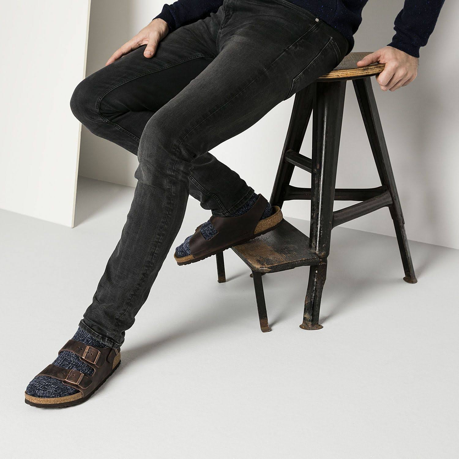 Birkenstock Milano Sandal - 46 - Habana Oiled Leather