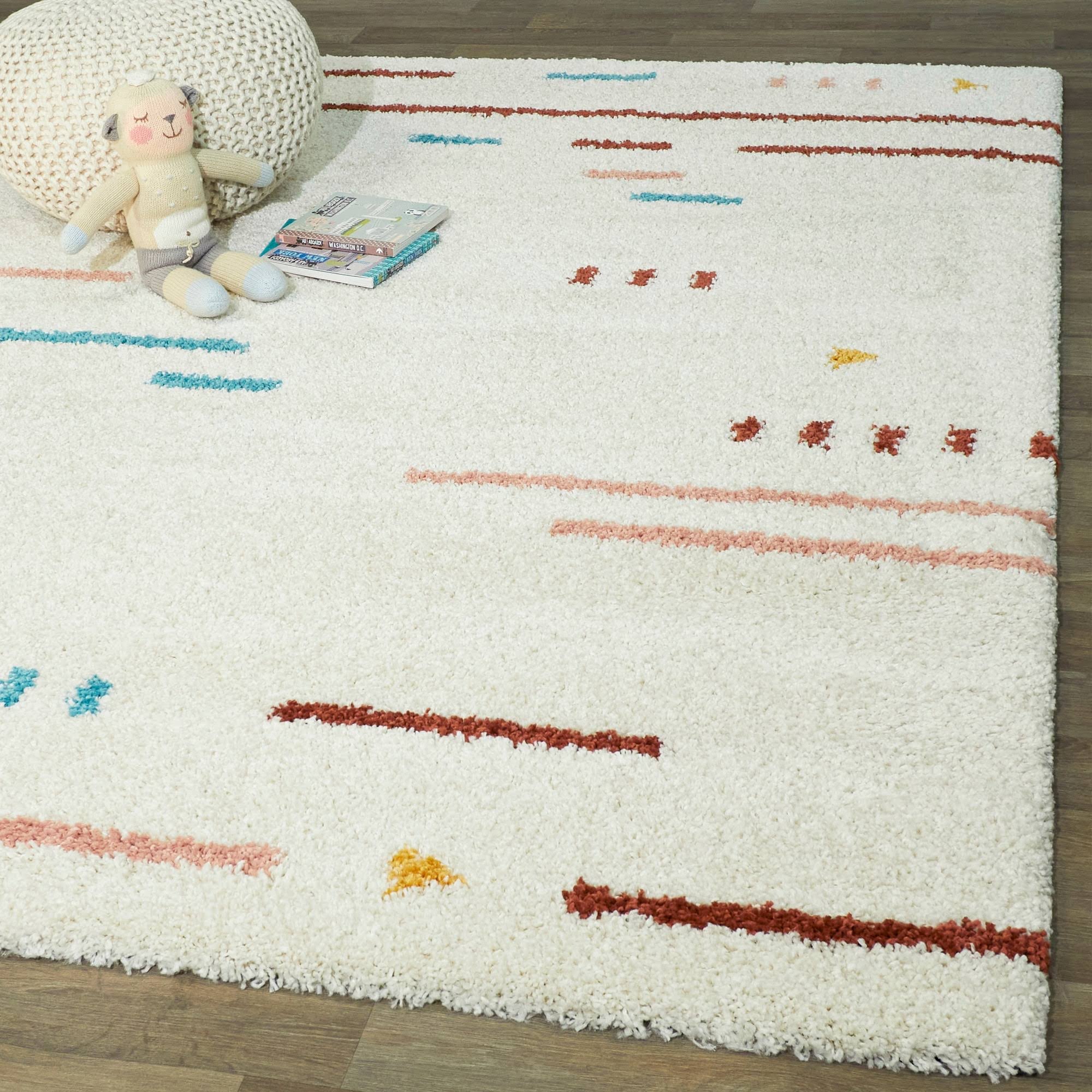 BALTA Dalmas Multicolor 8 ft. x 10 ft. Modern Shag Area Rug