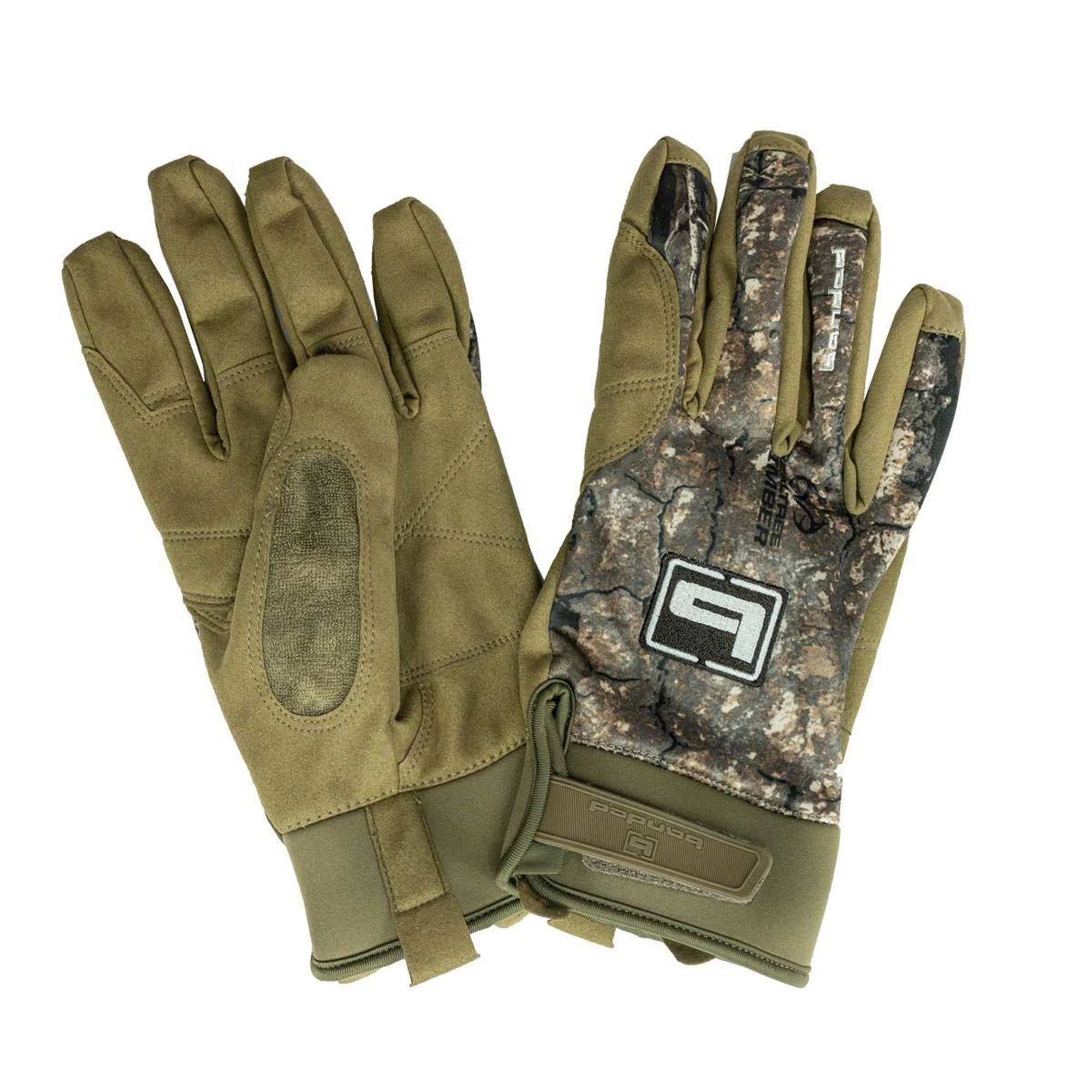 Banded Soft Shell Blind Glove Realtree Timber Large