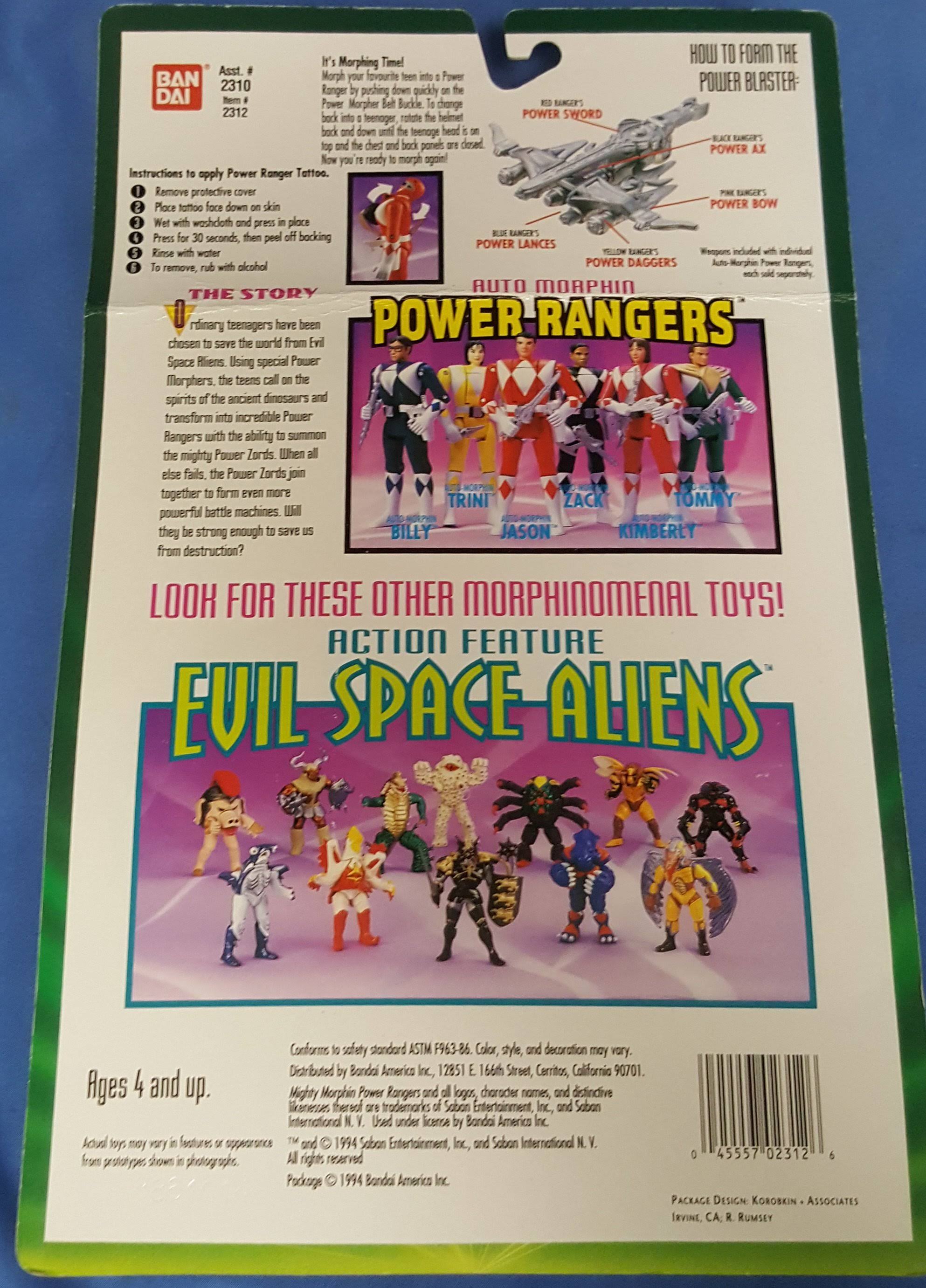 8 Pink Ranger Action Figure - Mighty Morphin Power Rangers