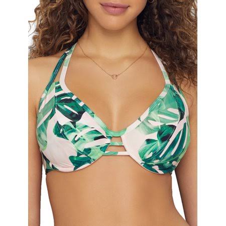Birdsong Womens Weekend Escape Halter Bikini Top Style-S10147-WKES, Women's, Size: 36H