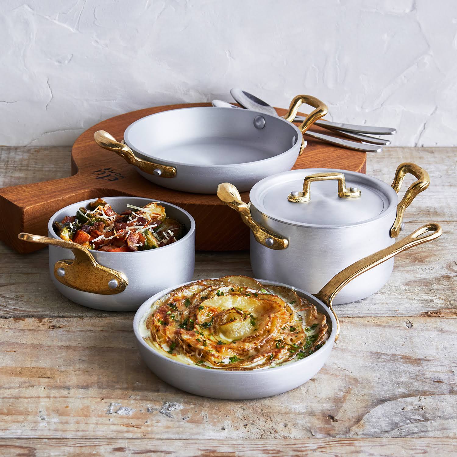 Ballarini ServInTavola 4-Piece Mini Fry Pan Set