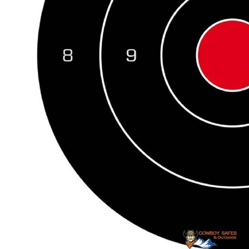 Birchwood Casey Dirty Bird Bull&s Eye Splattering Target, 8x22 - 200 pack