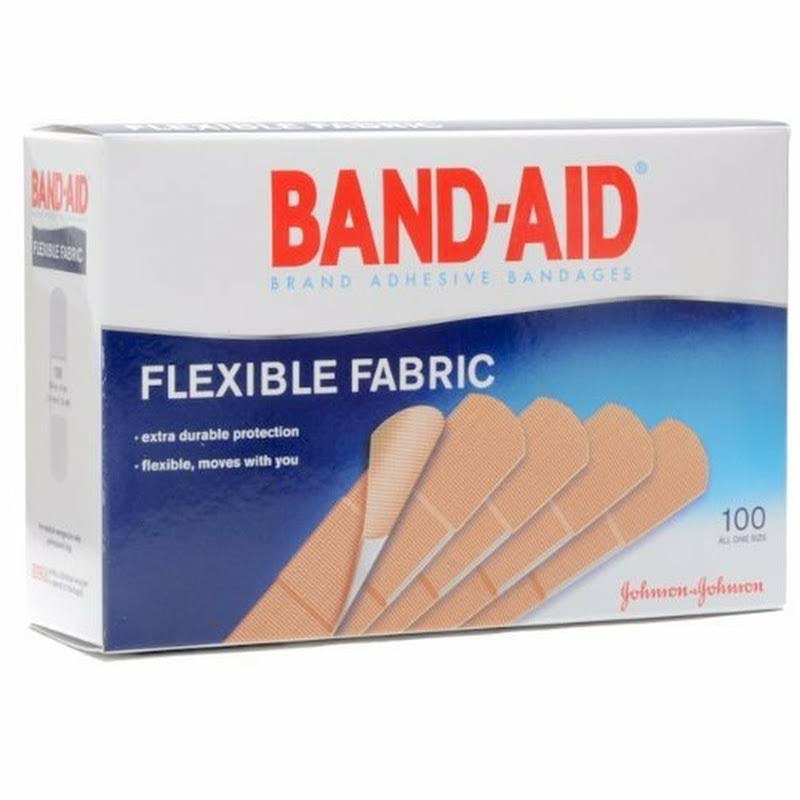 Band-Aid Flex Pack Bandages, 100 Count (12 Pack)
